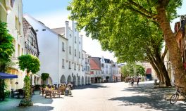 Der Marktplatz von Beckum